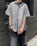 Snake Unique Half Shirt