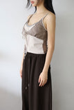 Lenny lace blanc sleeveless