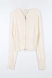 Eye Net Hood Zip-up