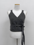 Ale Wrap Knit Bustier