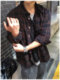Moil Grunge Check Shirt