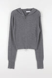 Eye Net Hood Zip-up