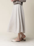 [DUPE] The Cache Linen Long Skirt