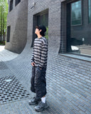 Nylon Shirring Bermuda Pants