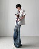 Apple Stripe Roll-up Shirt