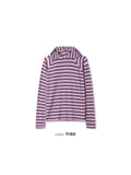 Su Striped Knitted Hoodie