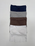 Shirring dot tube top