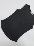Waffle Button Sleeveless