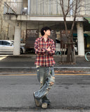 Flare Destroyed Denim