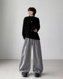 Groove Half Neck Long Sleeve