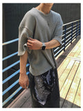 Avin Crop Waffle Short Sleeve T-Shirt