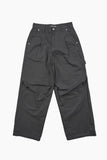 Space pier wide cotton pants