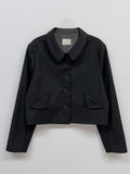 Lot Collar Short Jacket