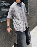 Snake Unique Half Shirt