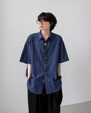 Ilia Check Half Shirt