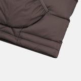 Hound quilting duck down hood padding jumper