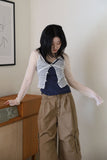 Watery Crop Cardigan