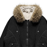 Laurent Raccoon Bomber Padding