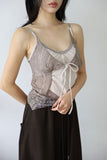Lenny lace blanc sleeveless
