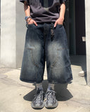 Vintage Double Knee Carpenter Bermuda Denim