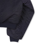 Flight padding fur hood jumper