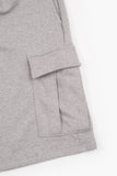 Easy sweat cargo bermuda pants