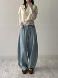 Shubi See-Through Half Blouse