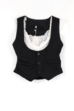 Remo Two Piece Set Up Blouse