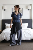 Muir Stud Pintuck Slacks