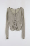 May Frill Thin Cardigan
