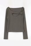 Noi Button Round Tee