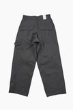 Space pier wide cotton pants