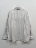 Dolphin Stripe Overfit Shirt
