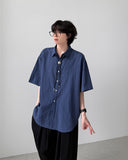 Ilia Check Half Shirt