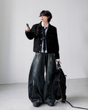Bezel Balloon Wide Denim