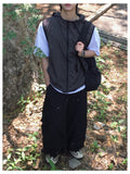 Mate diagonal hood vest