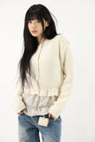 Crop Care Knitting Cardigan
