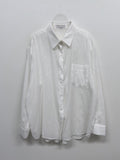 Holding see-through loose fit shirt