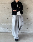 Washed Cotton Crop Jacket
