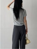 Soy Linen Raglan Short Sleeve Knit