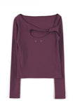 Noi Button Round Tee