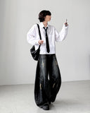 Bezel Balloon Wide Denim