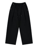 ONE-TUCK WIDE SWEAT PANTS