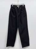 [Unisex] Stitched Cotton Wide Pants