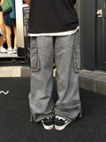 Bexer Multi-Pocket Wide Pants