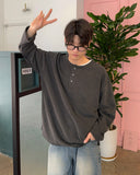 Raffle Henley Neck Knit