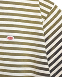 No.72 WASHED STRIPE T SHIRT
