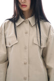 Vesper loose cotton jacket