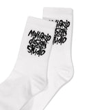 SLASH LOGO CREW SOCKS