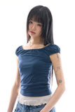 Blooming puff slim tee